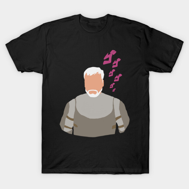 JoJo's Bizarre Adventure Old Joseph Joestar Menacing Graphic T-Shirt