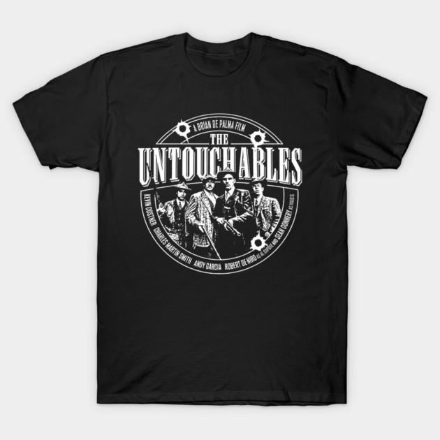 The Untouchables Brian De Palma Classic Movie Badge Graphic T-Shirt