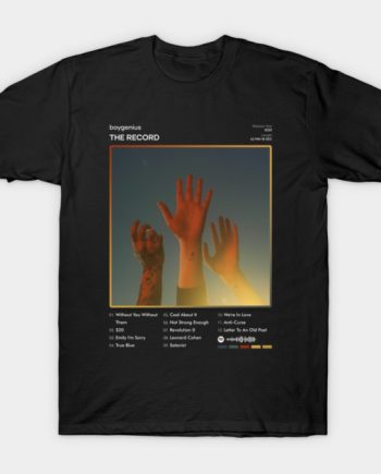 boygenius "The Record" Album Poster Graphic T-Shirt