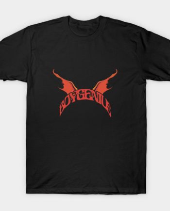 boygenius Devil Wings Logo Graphic T-Shirt