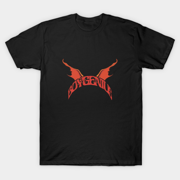 boygenius Devil Wings Logo Graphic T-Shirt