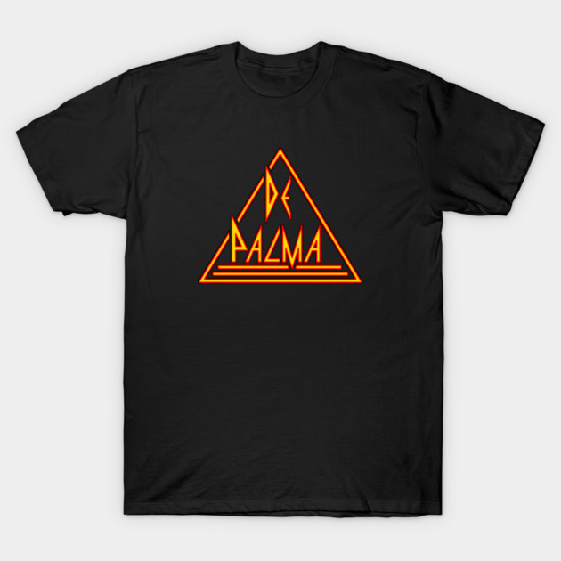 Brian De Palma Neon Art Deco Triangle Graphic T-Shirt
