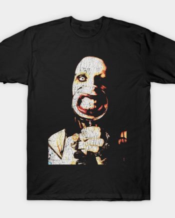 Marilyn Manson Distorted Portrait Speculum Graphic T-Shirt