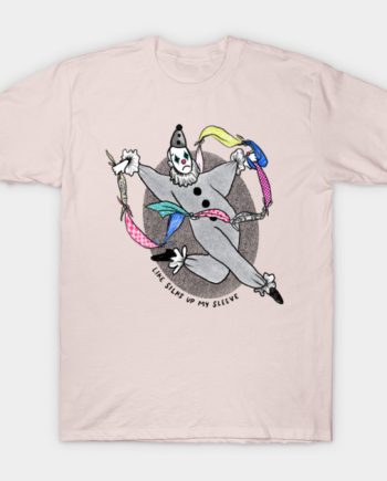 boygenius "Cool About It" Sad Clown Lyric Graphic T-Shirt