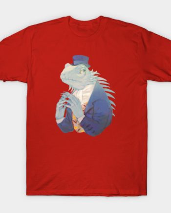 Dapper Iguana Gentleman Graphic T-Shirt