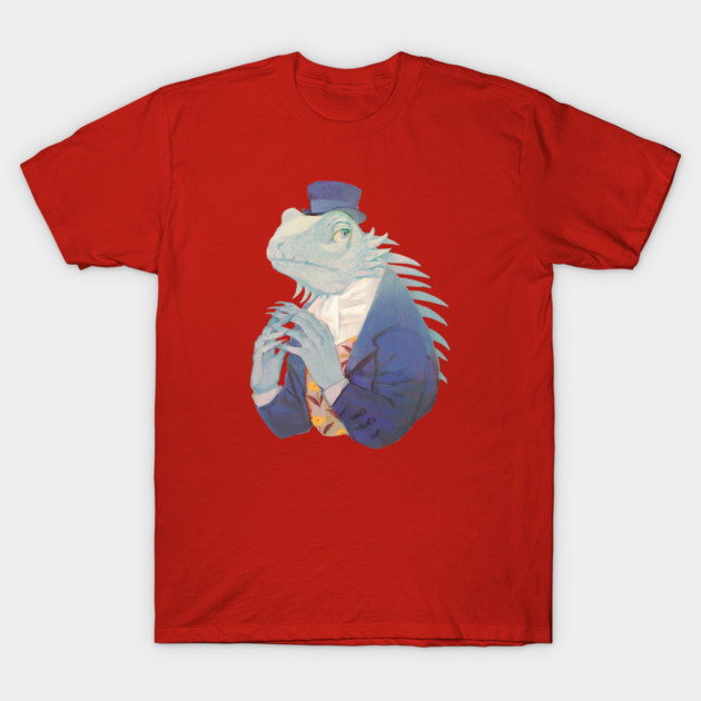 Dapper Iguana Gentleman Graphic T-Shirt