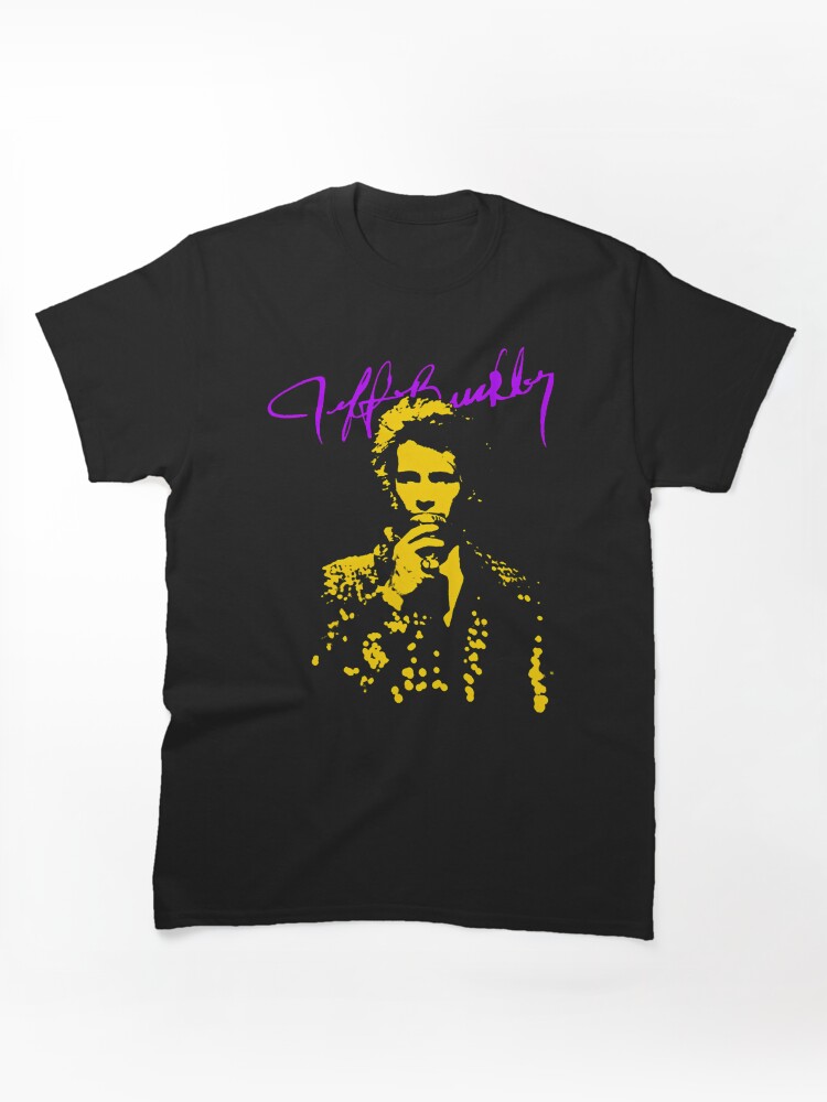 Jeff Buckley Signature Grace Era Portrait Graphic T-Shirt