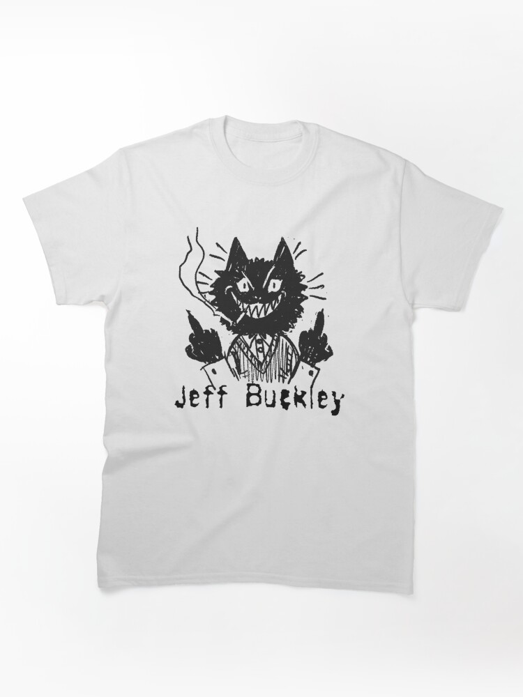 Jeff Buckley Smoking Black Cat Graphic T-Shirt