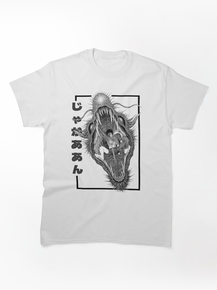 Dragon Maw Horror Manga Graphic T-Shirt