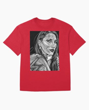 Rhea Ripley Eradicating Champion Sketch Portrait Graphic T-Shirt