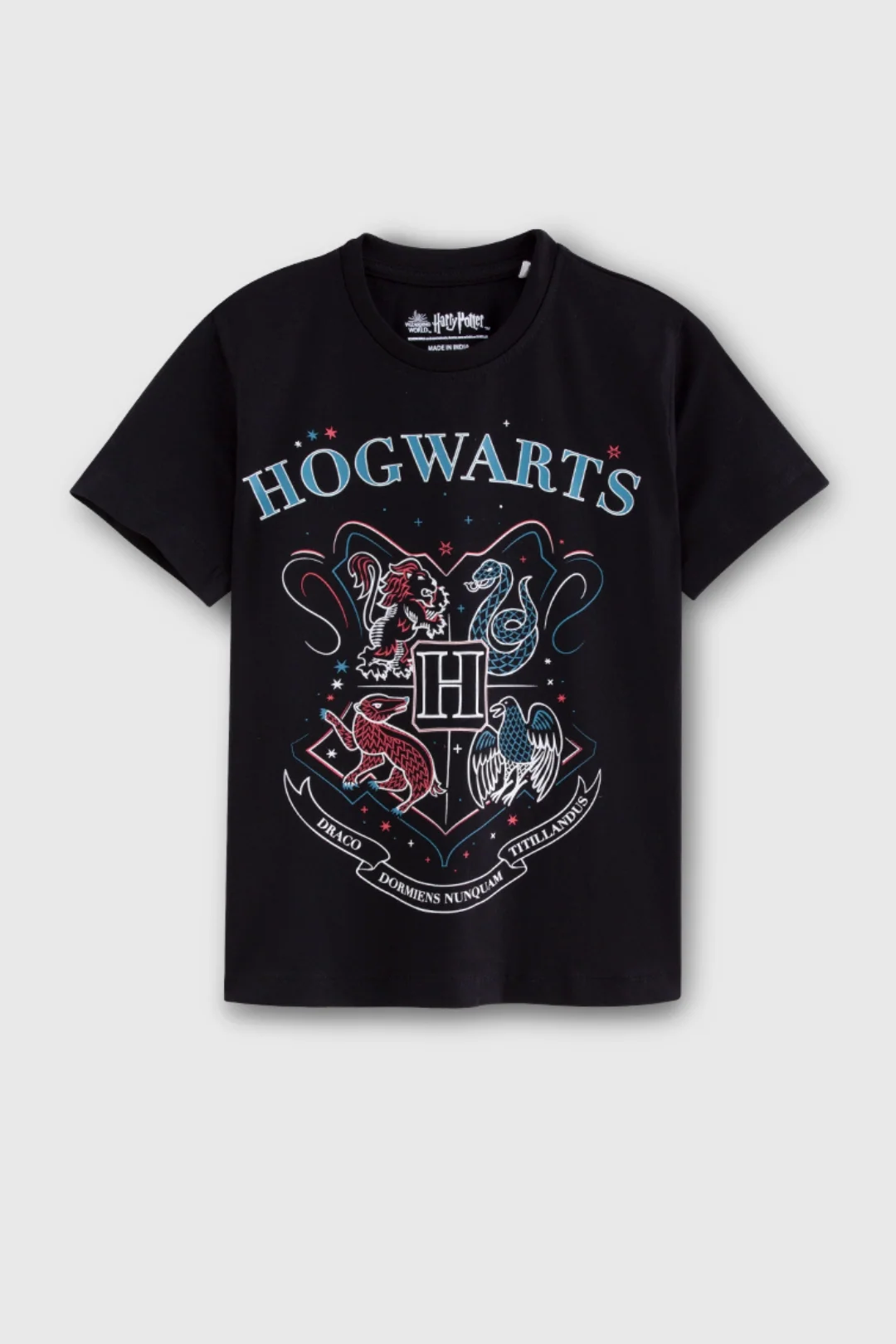 Harry Potter Hogwarts Crest Graphic T-Shirt