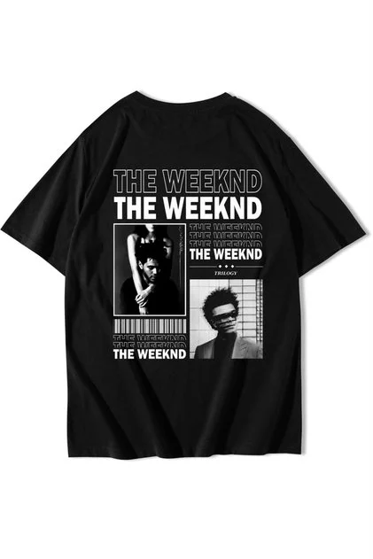 The Weeknd Collage Graphic T-Shirt