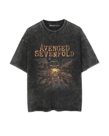 Avenged Sevenfold Heavy Metal Graphic T-Shirt