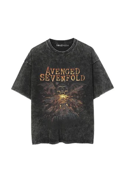 Avenged Sevenfold Heavy Metal Graphic T-Shirt