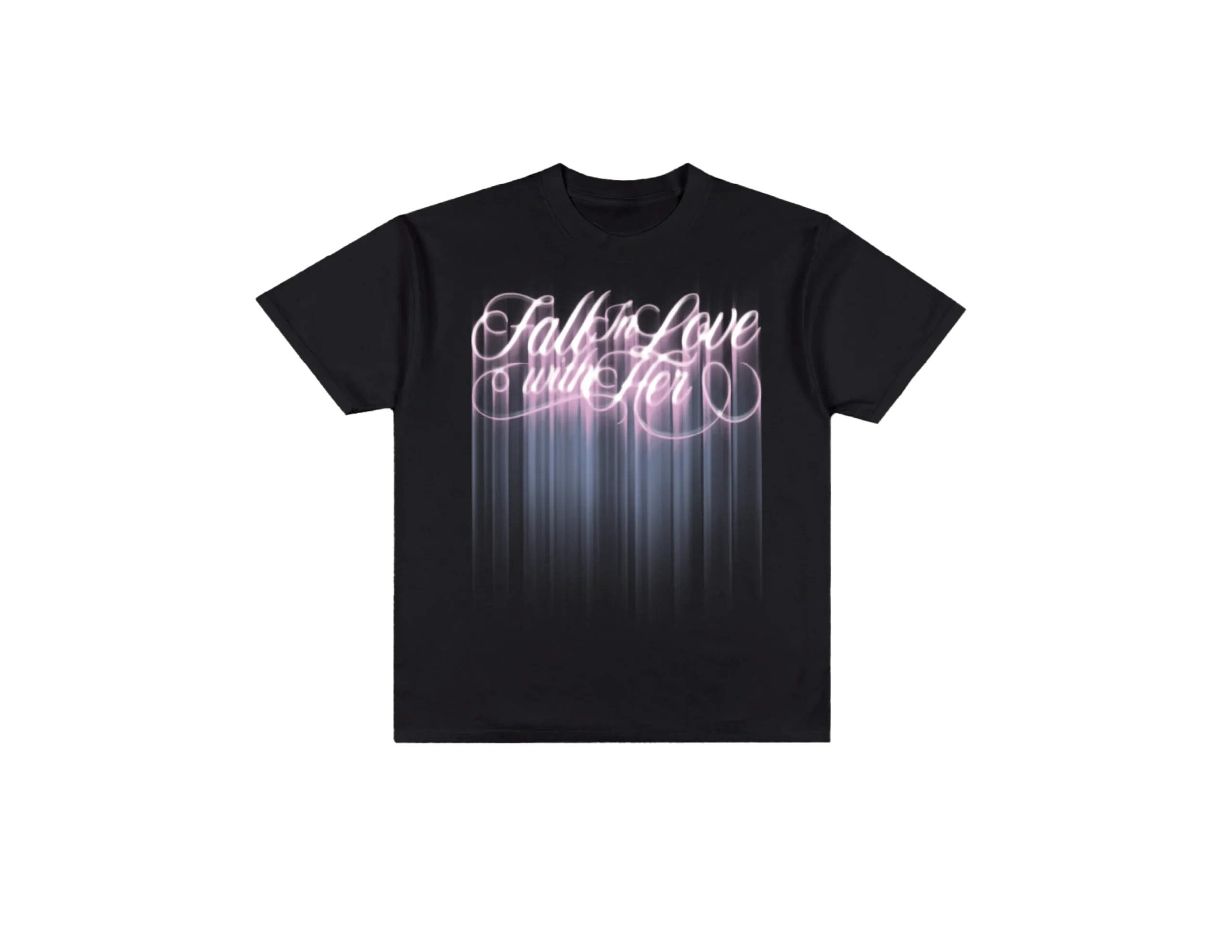 Fall In Love Typography Graphic T-Shirt