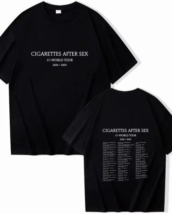 Cigarettes After Sex World Tour T-Shirt