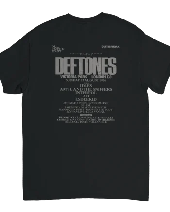Deftones London Music Festival T-Shirt