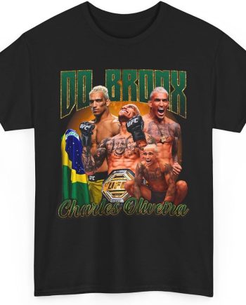 Charles Oliveira Do Bronx Graphic T-Shirt