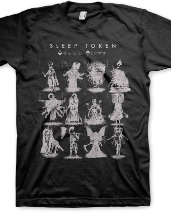 Sleep Token Characters Graphic T-Shirt