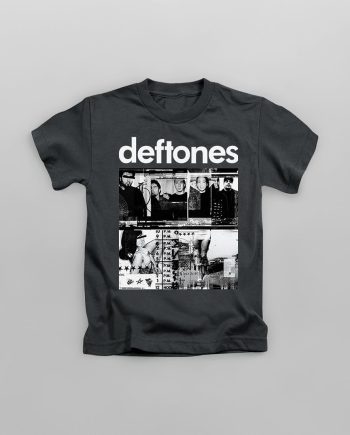 Deftones Vintage Collage Graphic T-Shirt