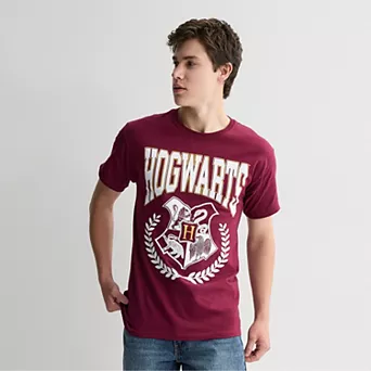 Hogwarts Crest Collegiate Graphic T-Shirt