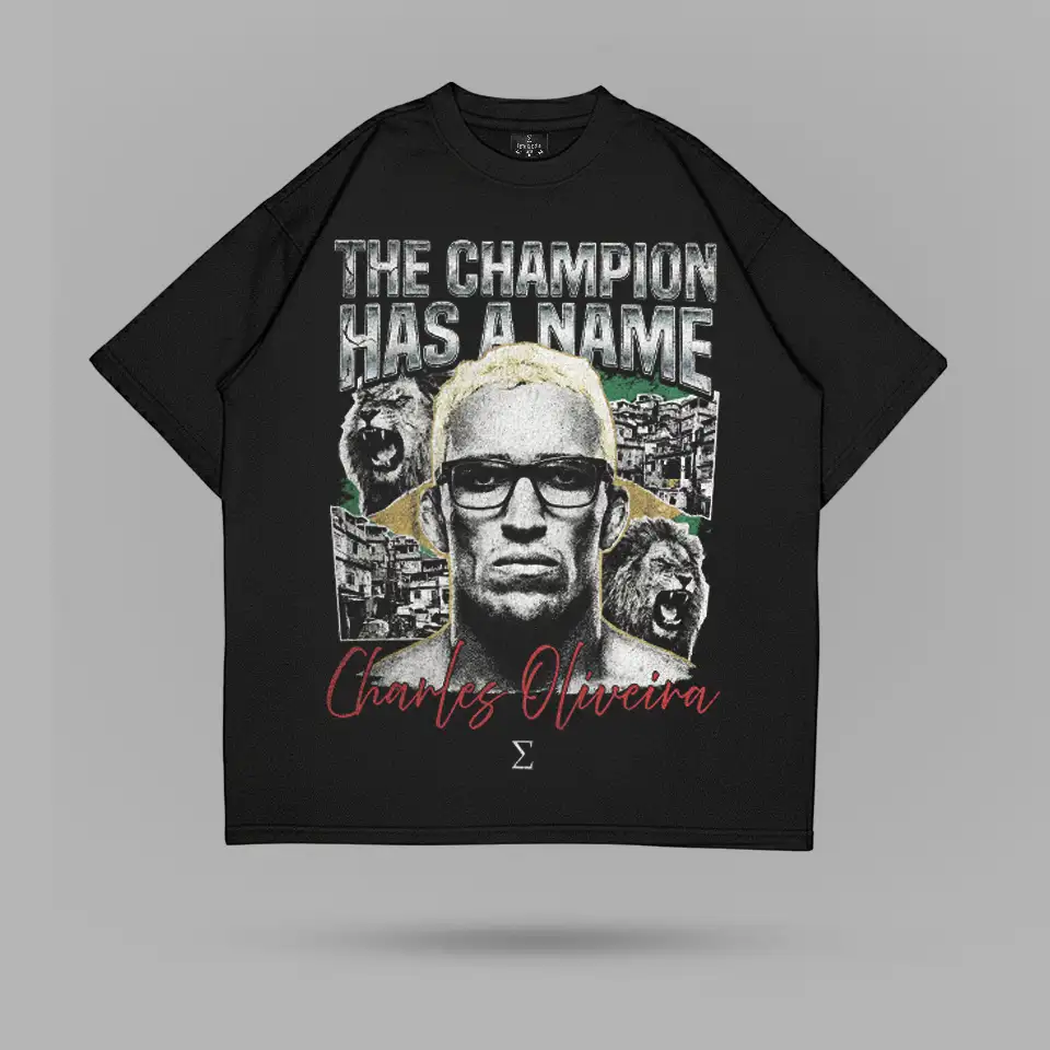 Charles Oliveira Champion Graphic T-Shirt