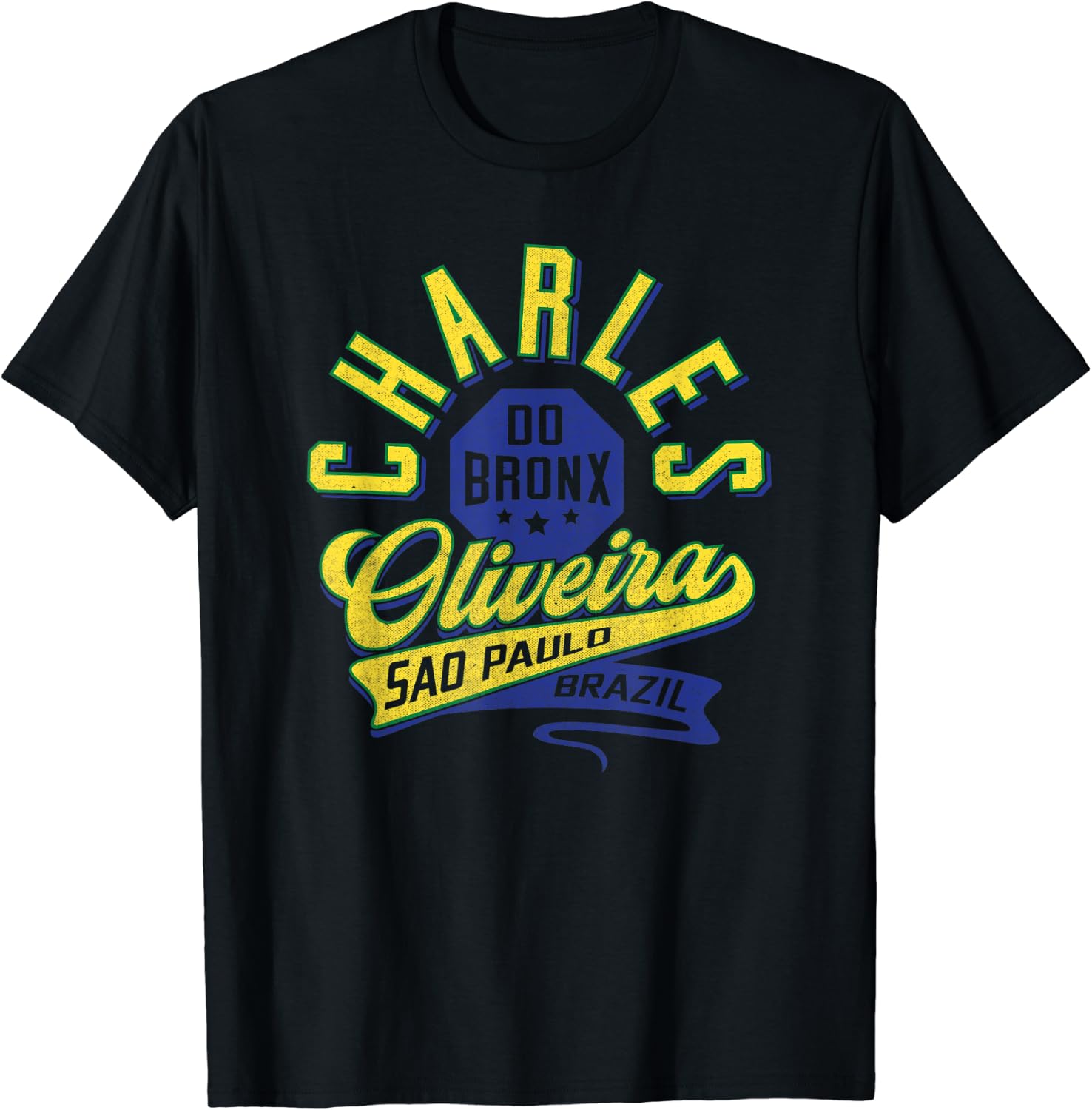 Charles Oliveira Do Bronx Graphic T-Shirt