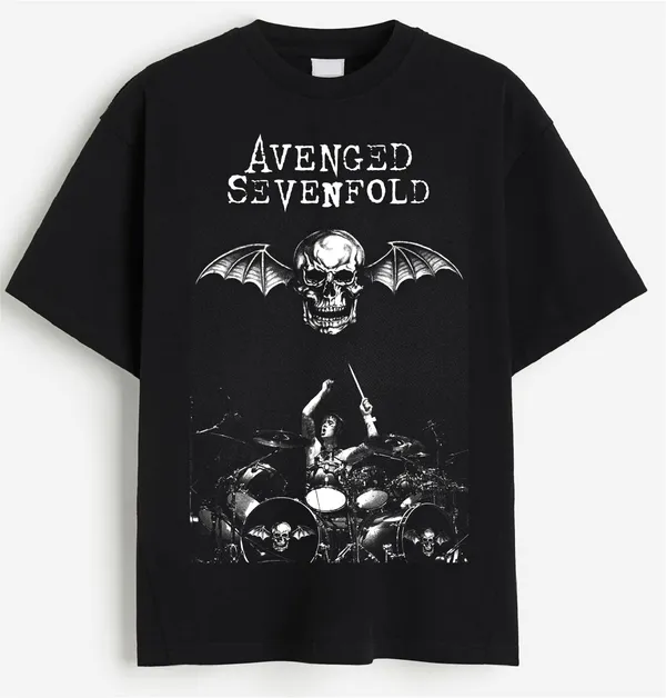 Avenged Sevenfold Drummer Graphic T-Shirt