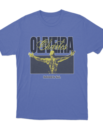 Charles Oliveira Illuminated Fighter Graphic T-Shirt