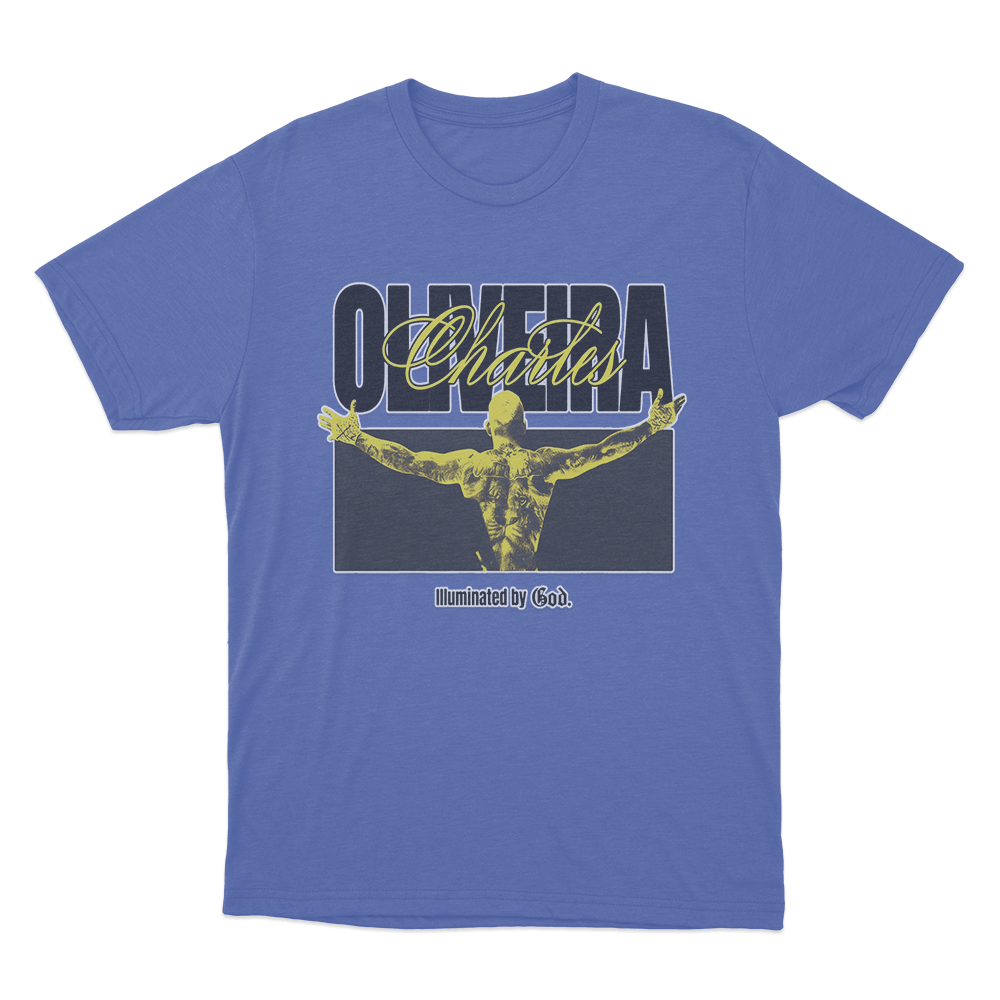 Charles Oliveira Illuminated Fighter Graphic T-Shirt