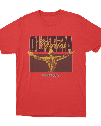 Charles Oliveira Illuminated Graphic T-Shirt