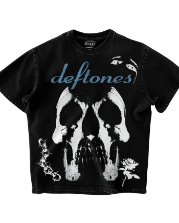 Deftones Skull Vintage Graphic T-Shirt