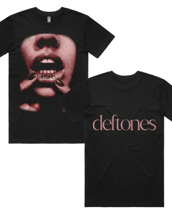 Deftones Lip Tattoo Graphic T-Shirt