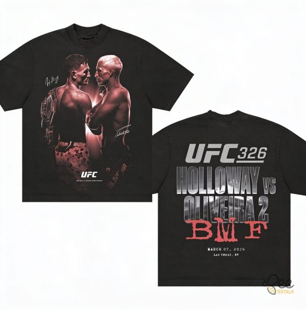 UFC Holloway vs Oliveira Graphic T-Shirt