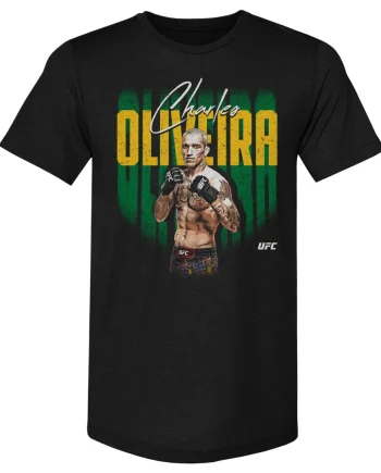 Charles Oliveira UFC Fighter Graphic T-Shirt