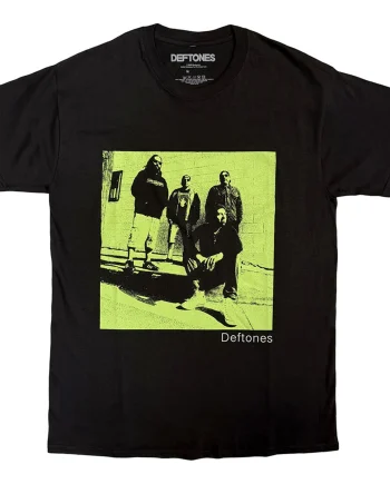 Deftones Band Neon Photo T-Shirt