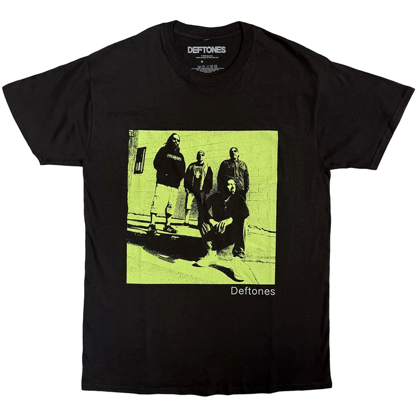 Deftones Band Neon Photo T-Shirt