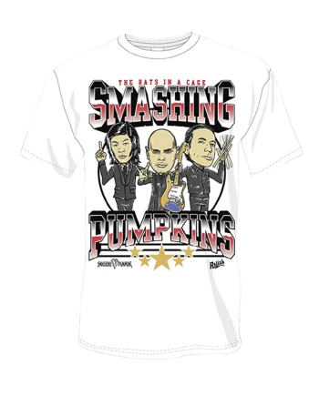 Smashing Pumpkins Caricature Band T-Shirt