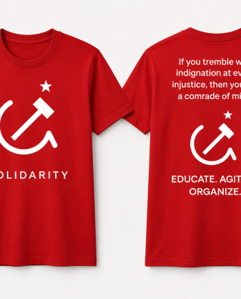 Solidarity Socialist Workers Movement Quote Graphic T-Shirt