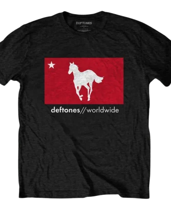 Deftones Worldwide White Pony Graphic T-Shirt