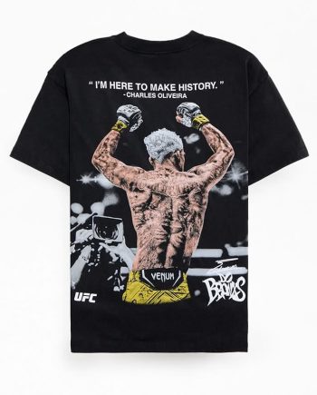 Charles Oliveira Make History Graphic T-Shirt