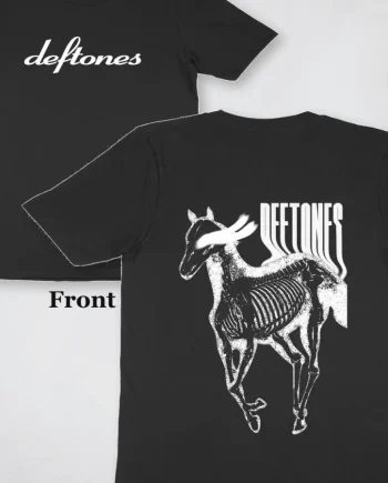 Deftones Skeletal Pony Graphic T-Shirt