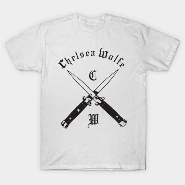 Chelsea Wolfe Cross Blades Switchblade Gothic Graphic T-Shirt