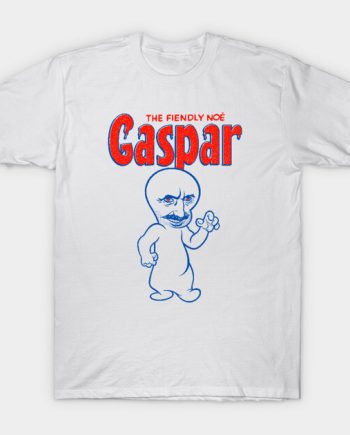 Gaspar "The Fiendly Noé" Parody Ghost Graphic T-Shirt