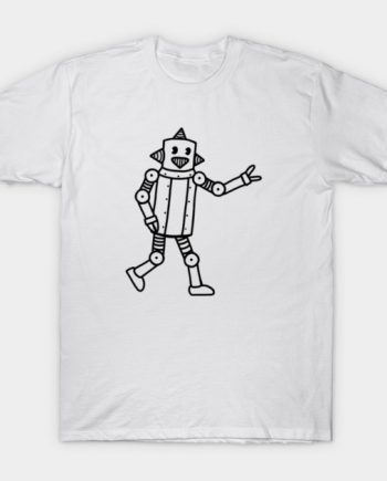 Swing-Bot Retro Robot Electro Swing Music Graphic T-Shirt
