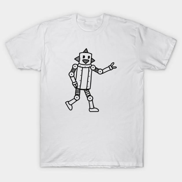 Swing-Bot Retro Robot Electro Swing Music Graphic T-Shirt