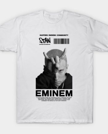 Eminem Stan Documentary Poster Graphic T-Shirt