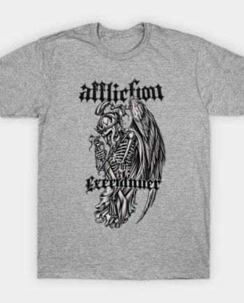 Affliction The Executioner Winged Skeleton Graphic T-Shirt