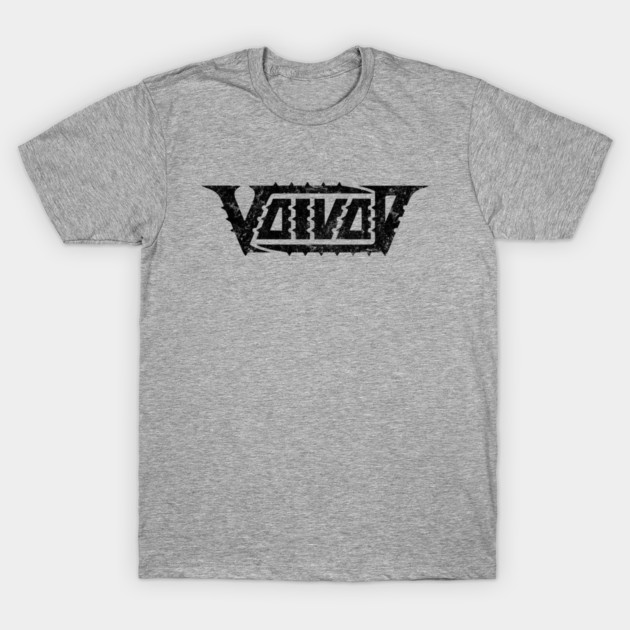 Voivod Distressed Logo Thrash Metal Graphic T-Shirt