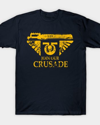 Join Our Crusade Chainsword Graphic T-Shirt